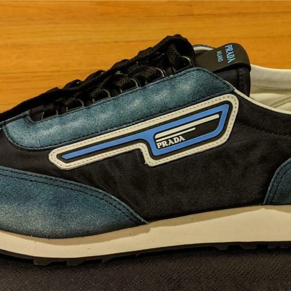 Mens Authentic Prada Sport Suede Sneakers - Picture 3 of 7